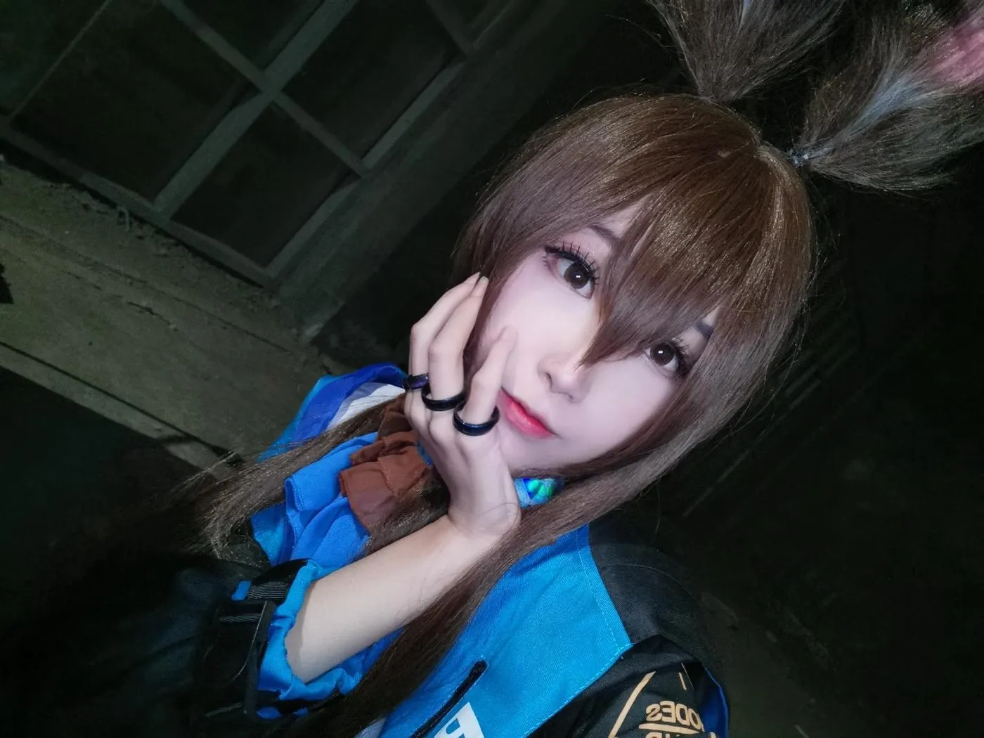 妖君白研 – NO.05 明日方舟COS美少女 COSER兽耳阿米娅 [10P]插图9